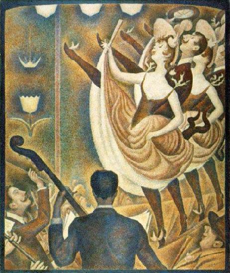 Georges Seurat Le Chahut, oil painting image